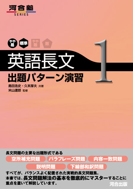 英語長文出題パターン演習１